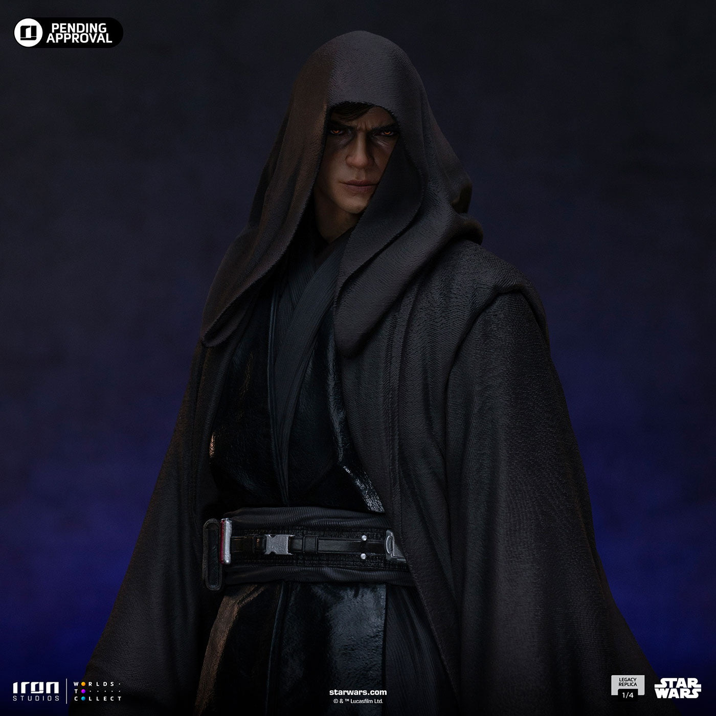 【新品即納】[FIG] アイアン・スタジオ スタチュー レガシーレプリカ・シリーズ アナキン・スカイウォーカー[映画『エピソード3/シスの復讐』] STAR WARS(スター・ウォーズ) 1/4 完成品 フィギュア アイアンスタジオ(20250630)