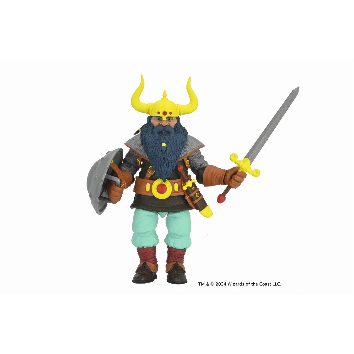 【新品即納】[FIG] エルクホーン・ザ・グッドドワーフ 50周年 ブリスターパック ver ダンジョンズ&ドラゴンズ 完成品 7インチ アクションフィギュア ネカ(20241231)