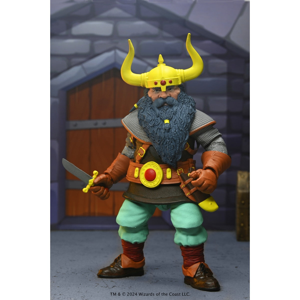 【新品即納】[FIG] エルクホーン・ザ・グッドドワーフ 50周年 ブリスターパック ver ダンジョンズ&ドラゴンズ 完成品 7インチ アクションフィギュア ネカ(20241231)