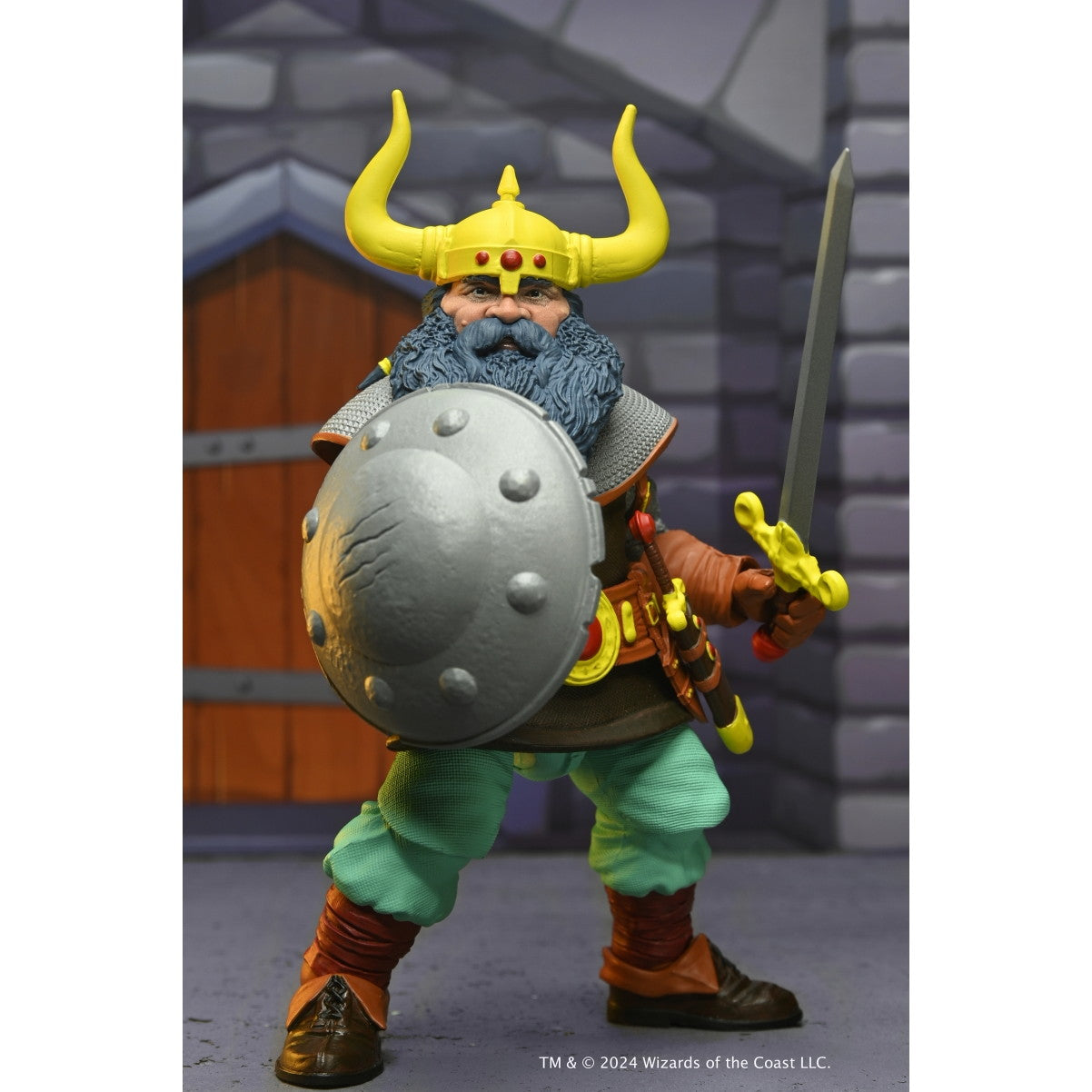 【新品即納】[FIG] エルクホーン・ザ・グッドドワーフ 50周年 ブリスターパック ver ダンジョンズ&ドラゴンズ 完成品 7インチ アクションフィギュア ネカ(20241231)