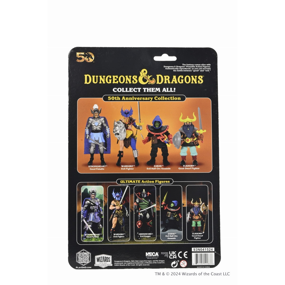 【新品即納】[FIG] ザラク エヴィル・ハーフオーク 50周年 ブリスターパック ver ダンジョンズ&ドラゴンズ 完成品 7インチ アクションフィギュア ネカ(20241231)