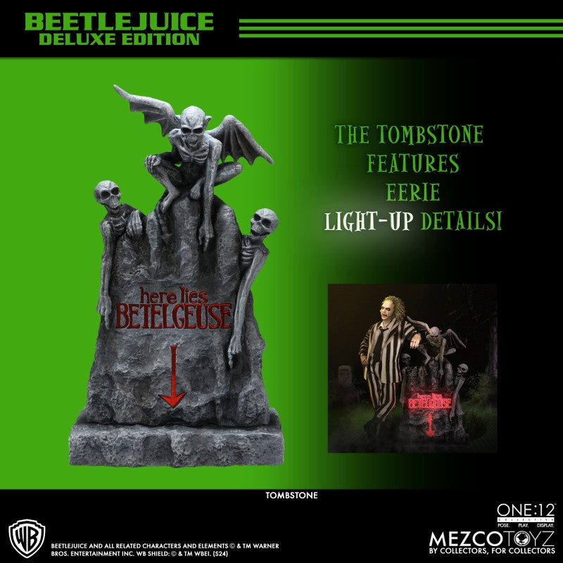 【新品即納】[FIG] ワン12コレクティブ ビートルジュース DXエディション 1/12 完成品 アクションフィギュア メズコトイズ(20250430)