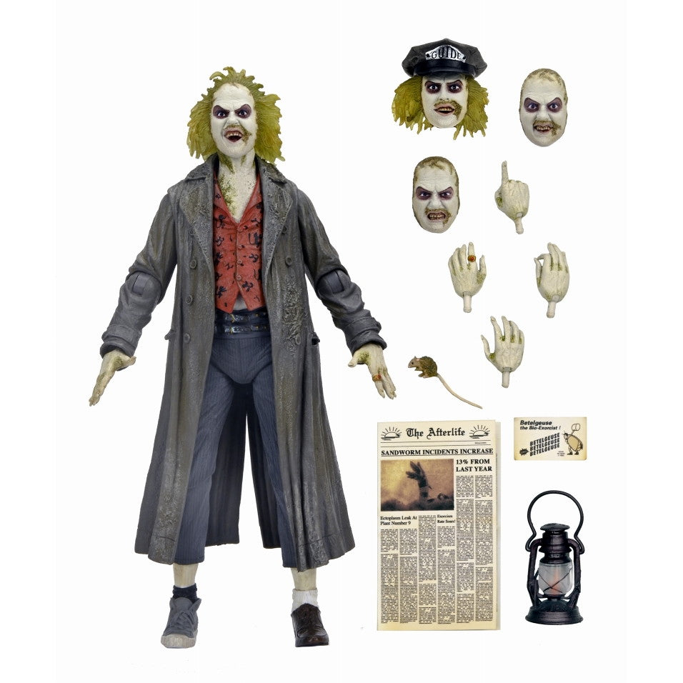 【新品即納】[FIG] ビートルジュース(ツアーガイド バイオ・エクソシストver.) 完成品 アルティメット 7インチ アクションフィギュア ネカ(20250131)