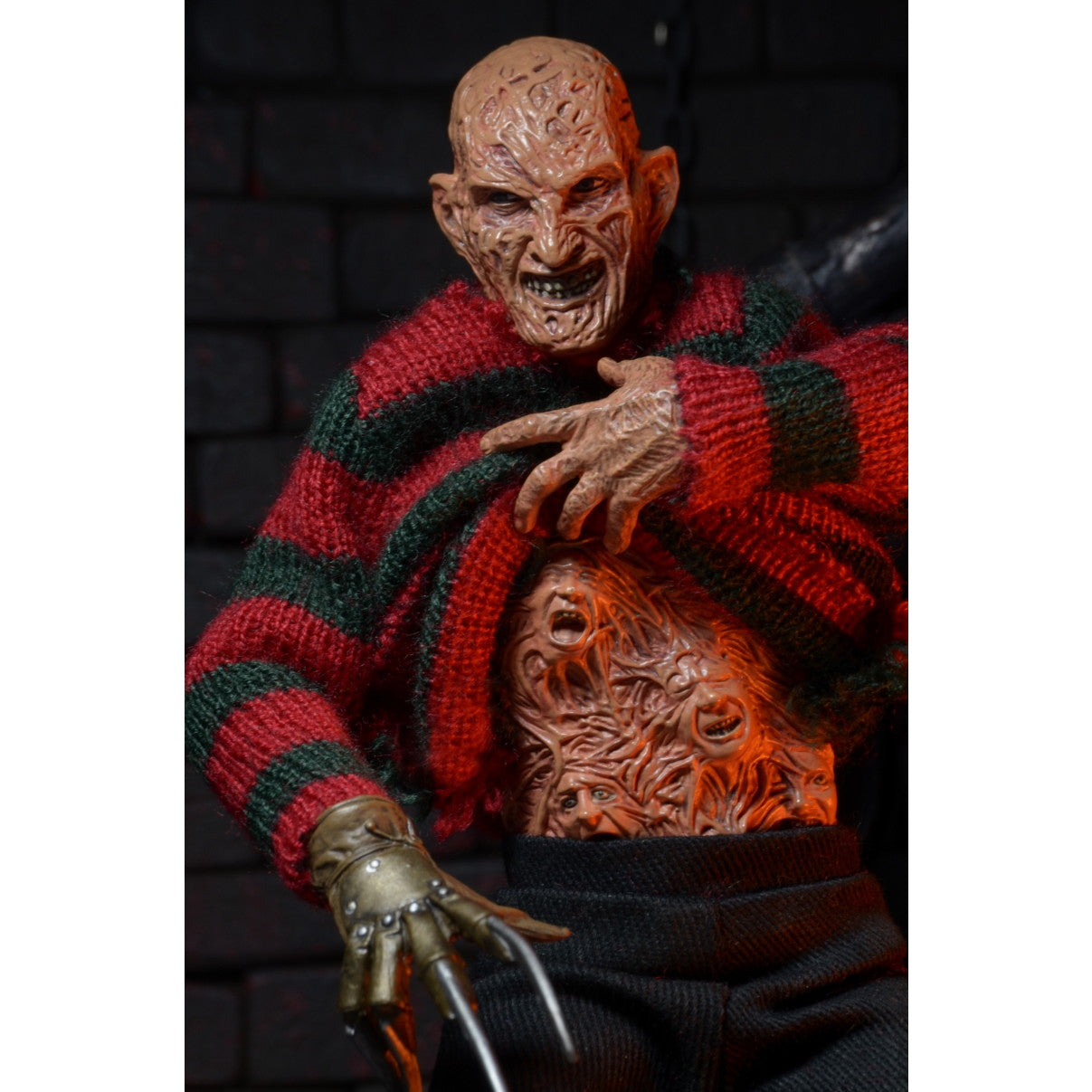 【新品即納】[FIG] (再販)フレディ・クルーガー エルム街の悪夢3 惨劇の館 8インチ アクションドール 完成品 可動フィギュア ネカ(20241231)
