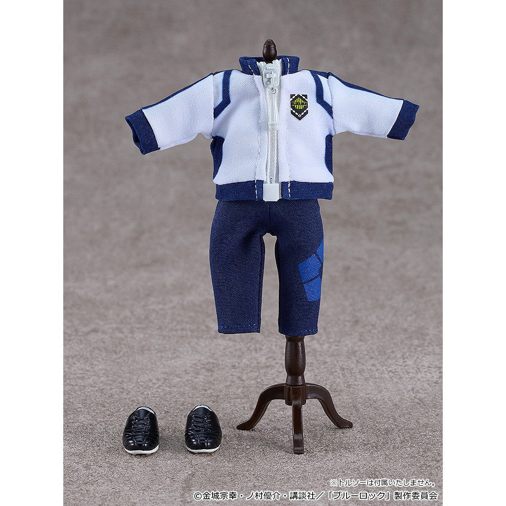【新品即納】[FIG] ねんどろいどどーる おようふくセット ブルーロックジャージ フィギュア用アクセサリ オランジュ・ルージュ(20250521)