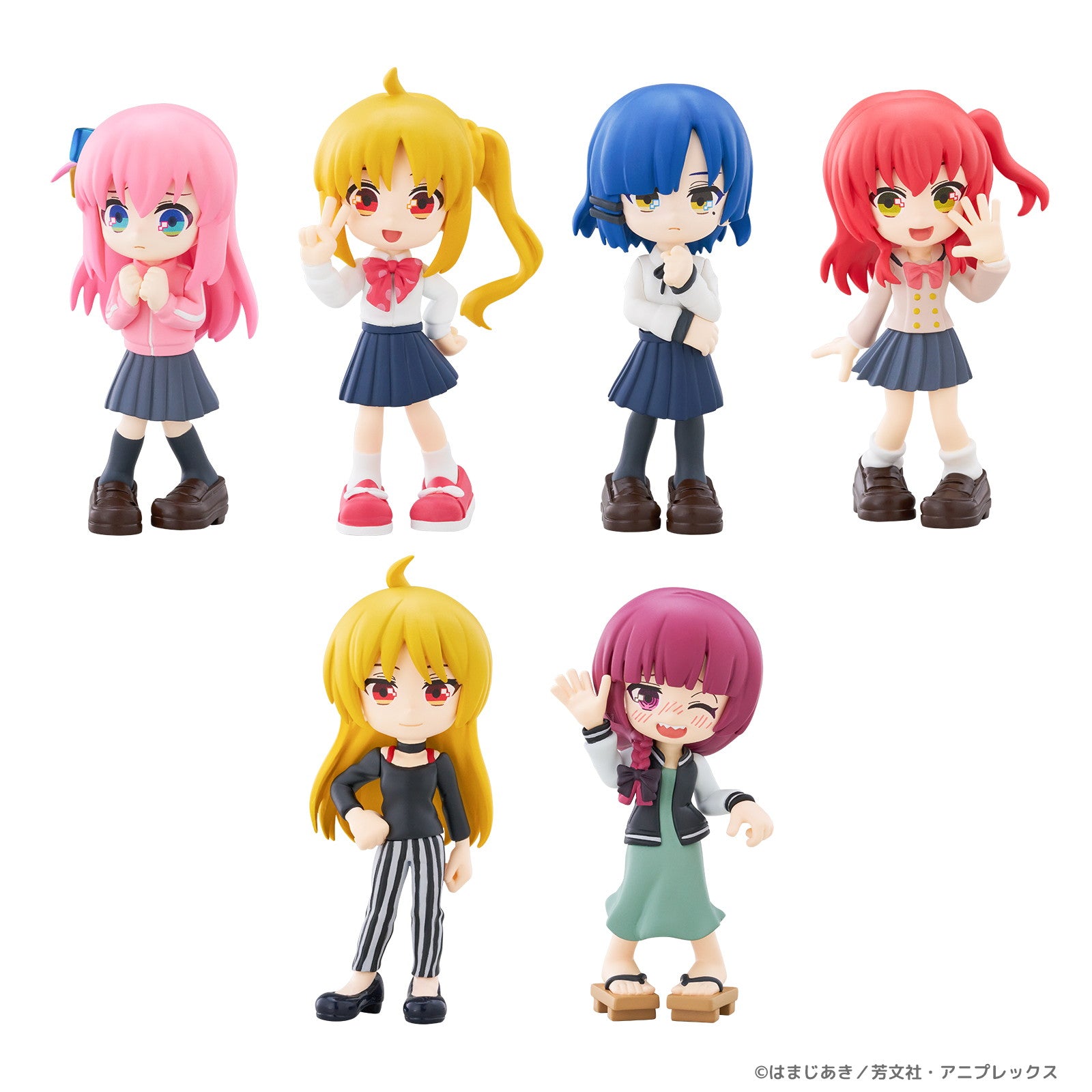 【中古即納】[FIG] (BOX)PalVerse アニメ「ぼっち・ざ・ろっく!」 トレーディングフィギュア(6個) ブシロードクリエイティブ(2025年9月)