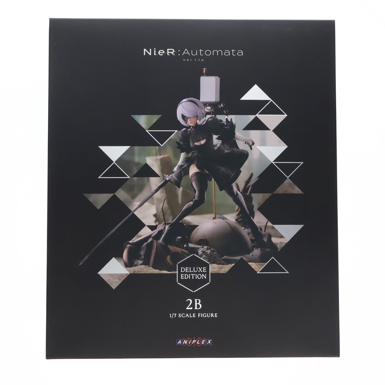 【中古即納】[FIG] アニプレックスオンライン限定特典付属 2B 豪華版 NieR:Automata(ニーア オートマタ) Ver1.1a 1/7 完成品 フィギュア(SET-MD22-0349001) アニプレックス(20240930)