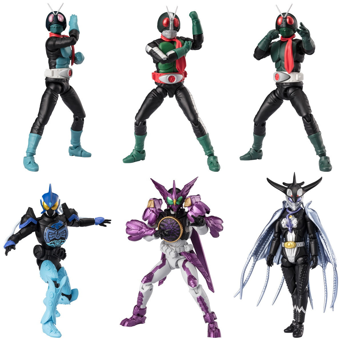 【新品即納】[FIG] (BOX)(食玩)掌動-XX(ダブルクロス) 仮面ライダー10 可動フィギュア(10個) バンダイ(20250120)