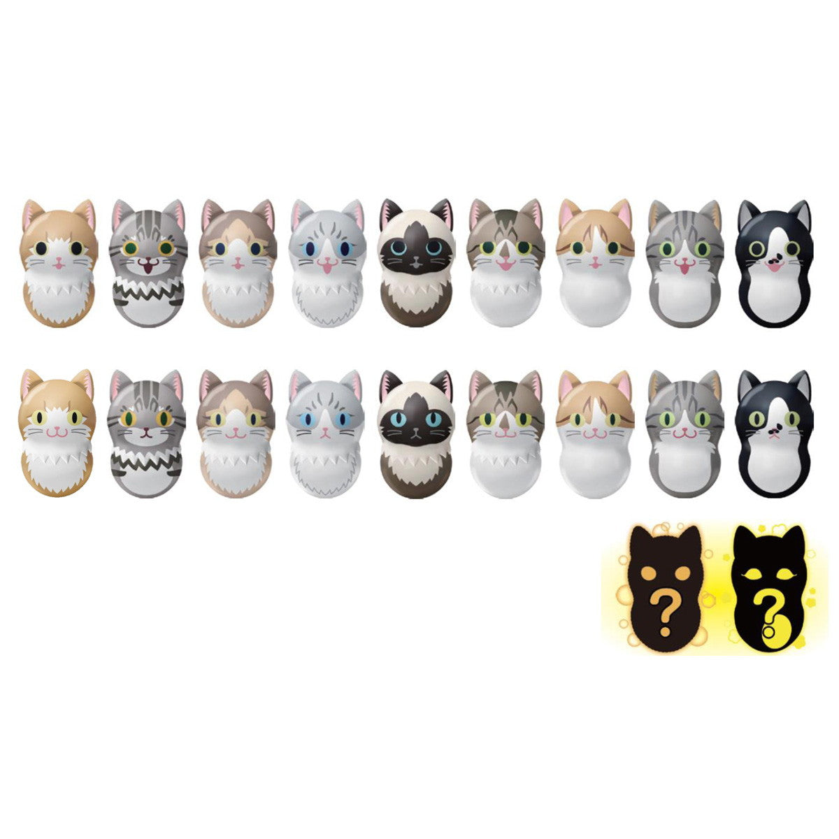【新品即納】[FIG] (BOX)(食玩) クーナッツ クーニャッツ2 フィギュア(14個) バンダイ(20250210)