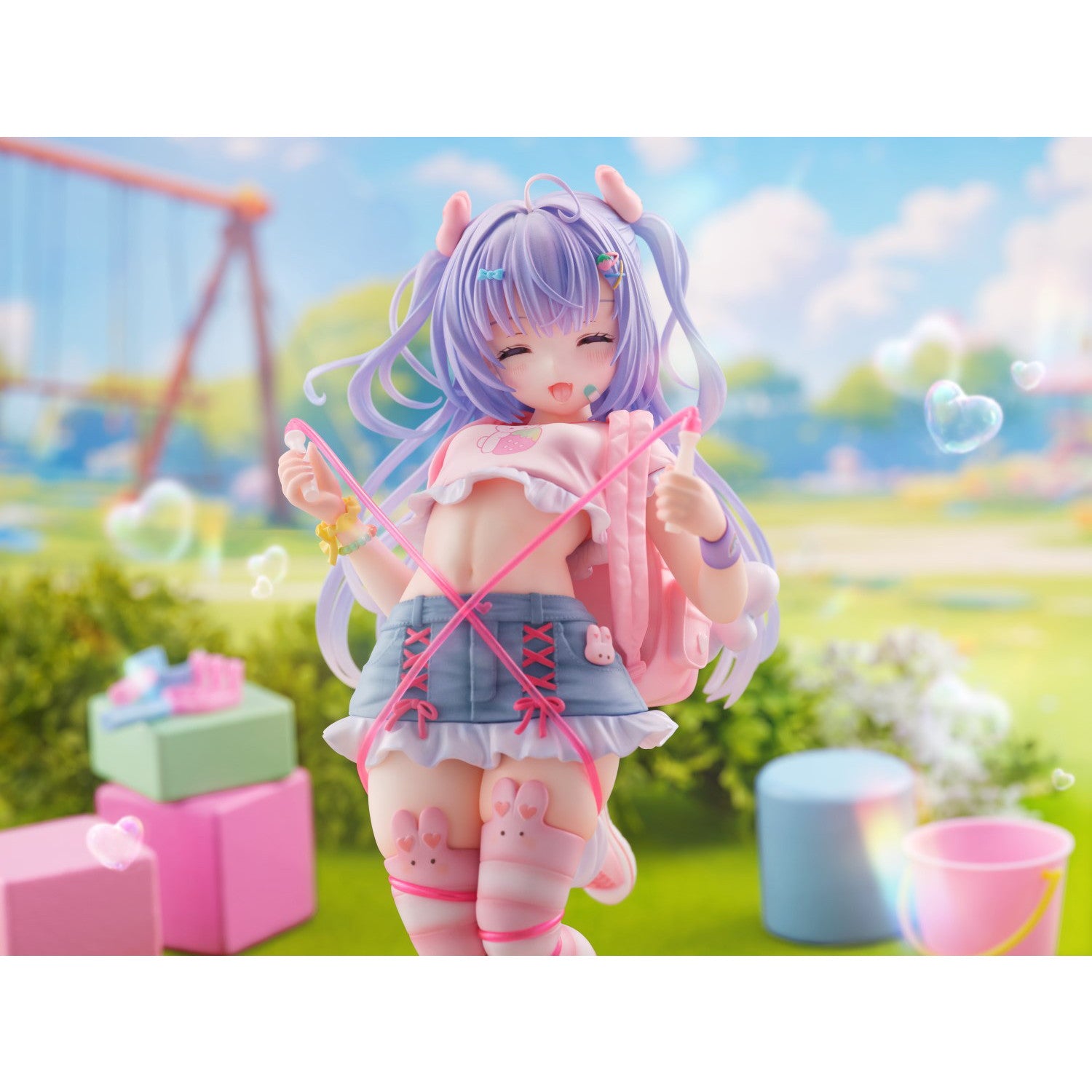 【新品即納】[FIG] Creator's Sellection(クリエイターズセレクション) なわとび女児ちゃん 羽月美卯 illustration by ゆゆこ 1/6 完成品 フィギュア(BF152) ベルファイン(20250430)