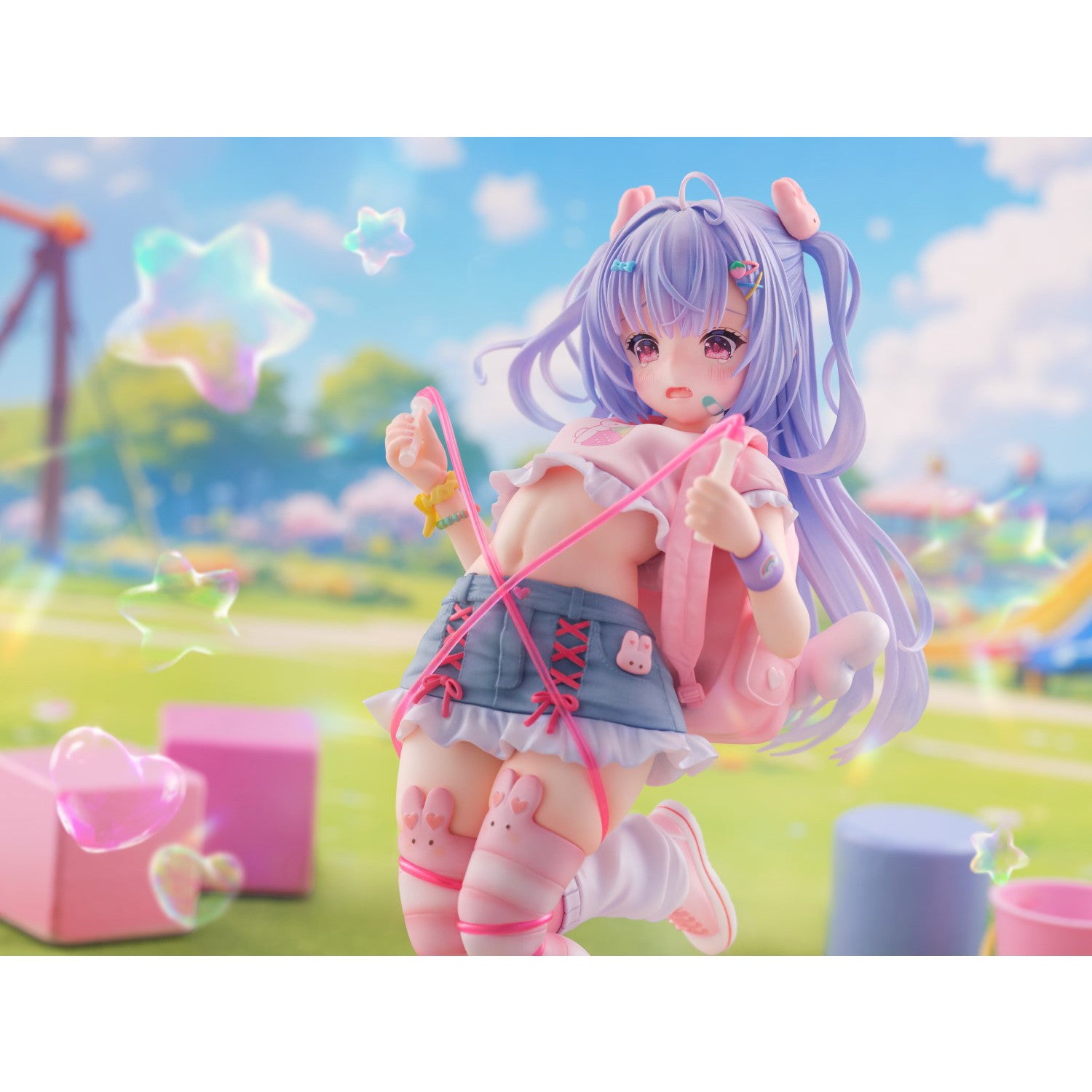 【新品即納】[FIG] Creator's Sellection(クリエイターズセレクション) なわとび女児ちゃん 羽月美卯 illustration by ゆゆこ 1/6 完成品 フィギュア(BF152) ベルファイン(20250430)