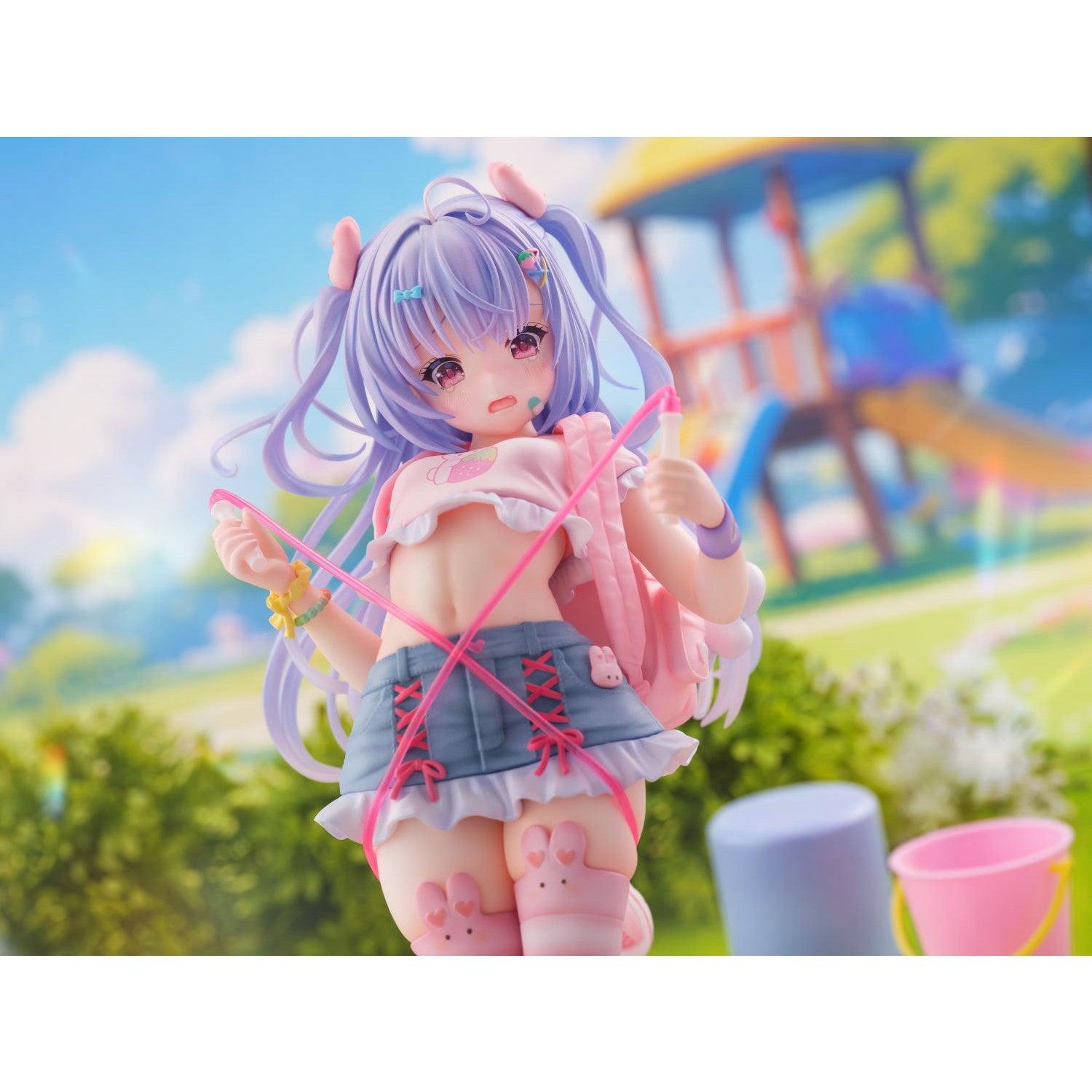 【新品即納】[FIG] Creator's Sellection(クリエイターズセレクション) なわとび女児ちゃん 羽月美卯 illustration by ゆゆこ 1/6 完成品 フィギュア(BF152) ベルファイン(20250430)