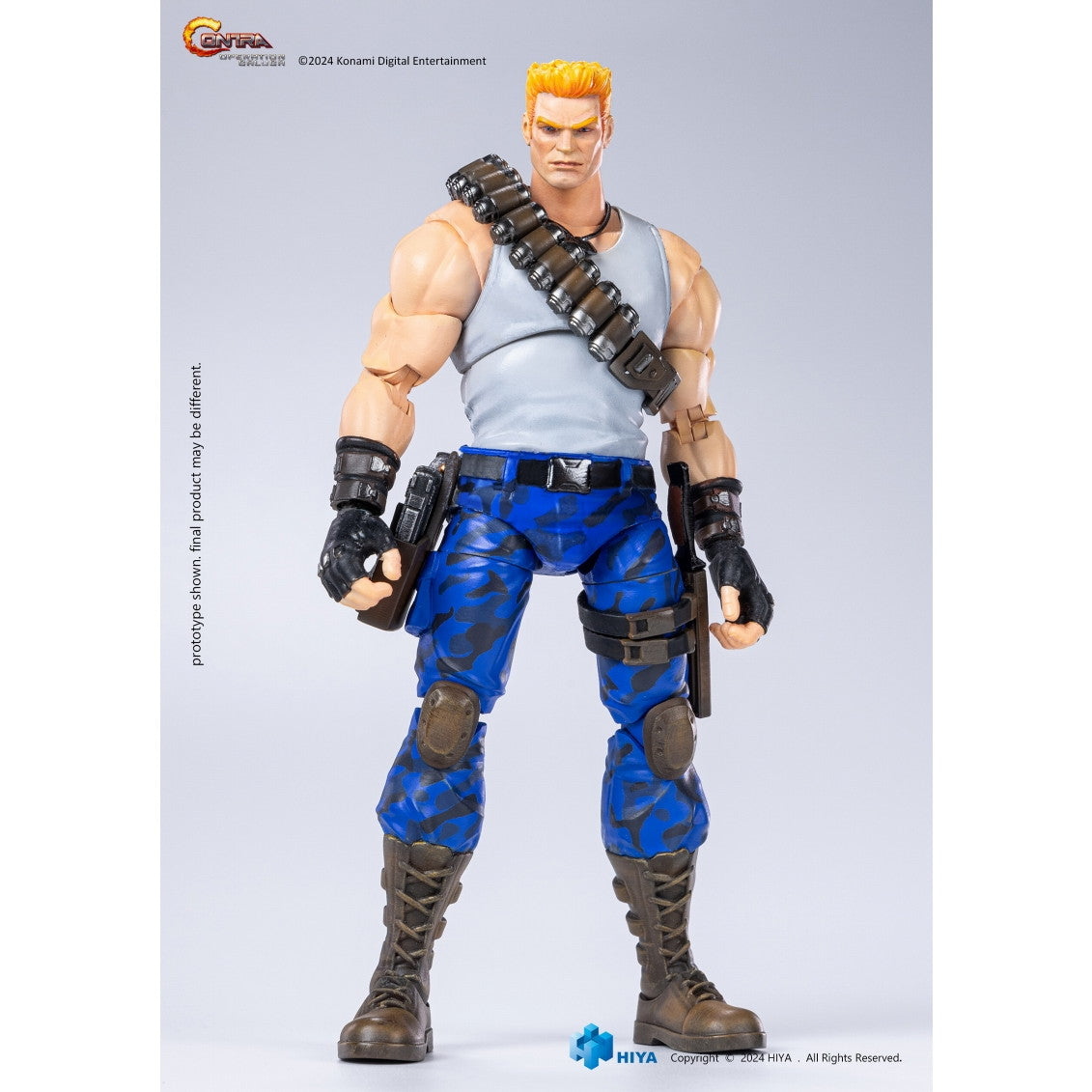 【新品即納】[FIG] エクスクイジット ベーシック ビル・ライザー 魂斗羅 オペレーション ガルガ 1/12 完成品 アクションフィギュア(EBC0319) ハイヤトイズ(20250630)