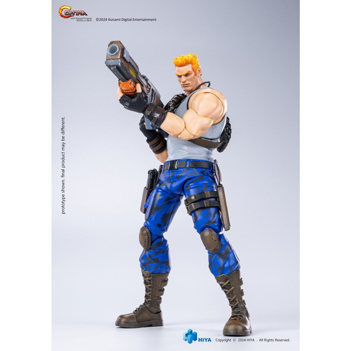 【新品即納】[FIG] エクスクイジット ベーシック ビル・ライザー 魂斗羅 オペレーション ガルガ 1/12 完成品 アクションフィギュア(EBC0319) ハイヤトイズ(20250630)