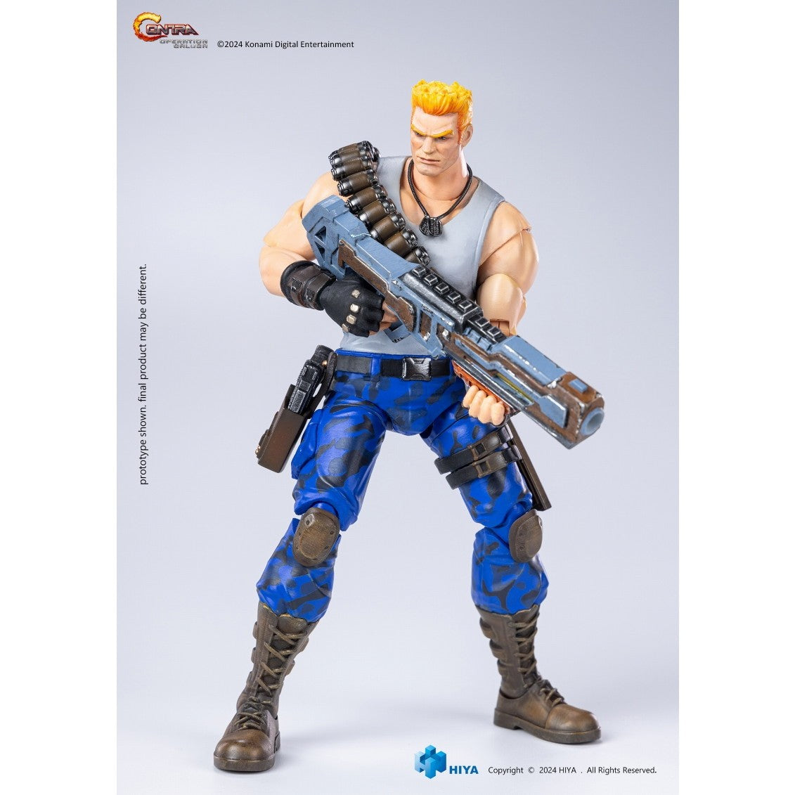【新品】【お取り寄せ】[FIG] エクスクイジット ベーシック ビル・ライザー 魂斗羅 オペレーション ガルガ 1/12 完成品 アクションフィギュア(EBC0319) ハイヤトイズ(20250630)