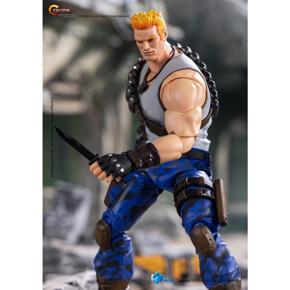 【新品即納】[FIG] エクスクイジット ベーシック ビル・ライザー 魂斗羅 オペレーション ガルガ 1/12 完成品 アクションフィギュア(EBC0319) ハイヤトイズ(20250630)