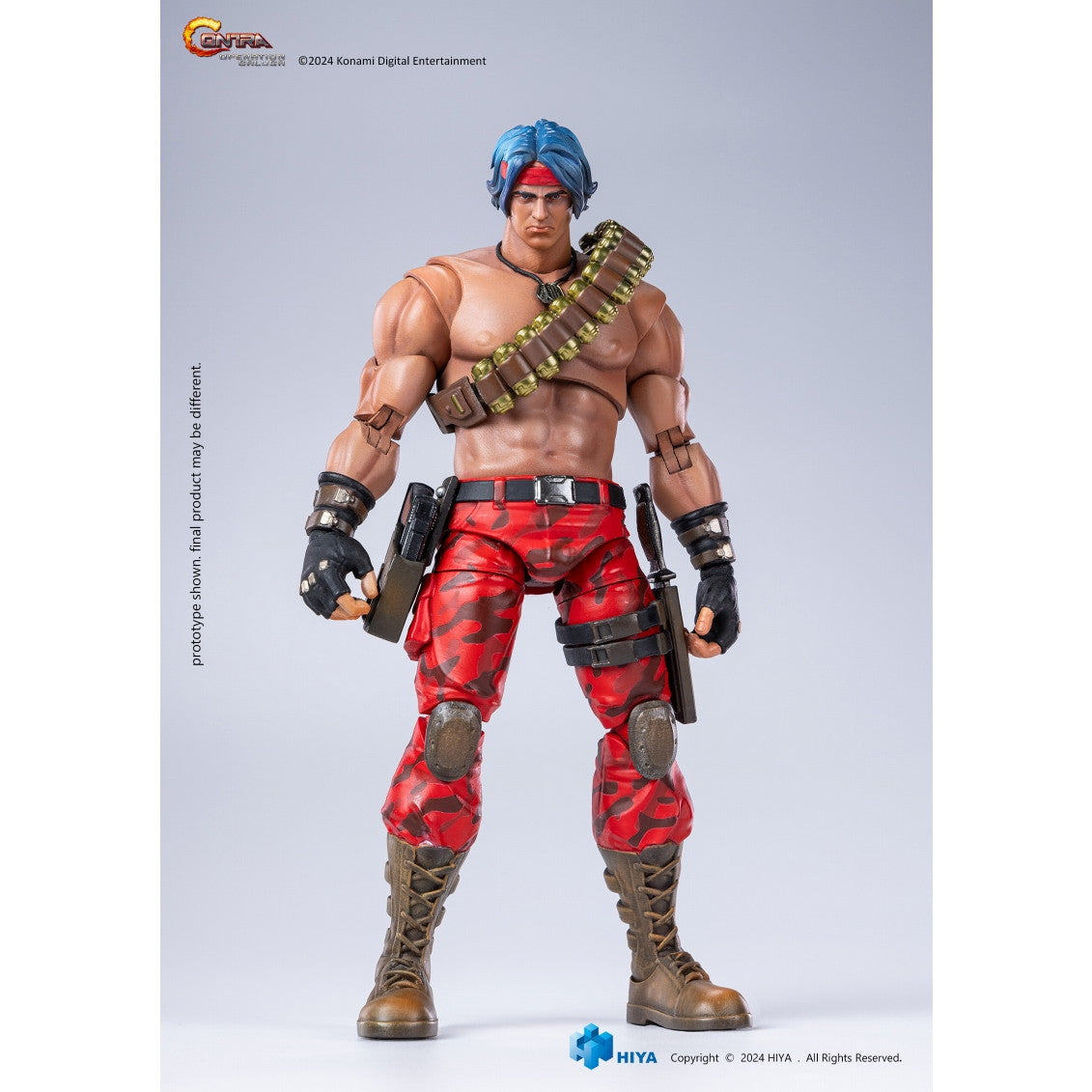 【新品即納】[FIG] エクスクイジット ベーシック ランス・ビーン 魂斗羅 オペレーション ガルガ 1/12 完成品 アクションフィギュア(EBC0320) ハイヤトイズ(20250630)