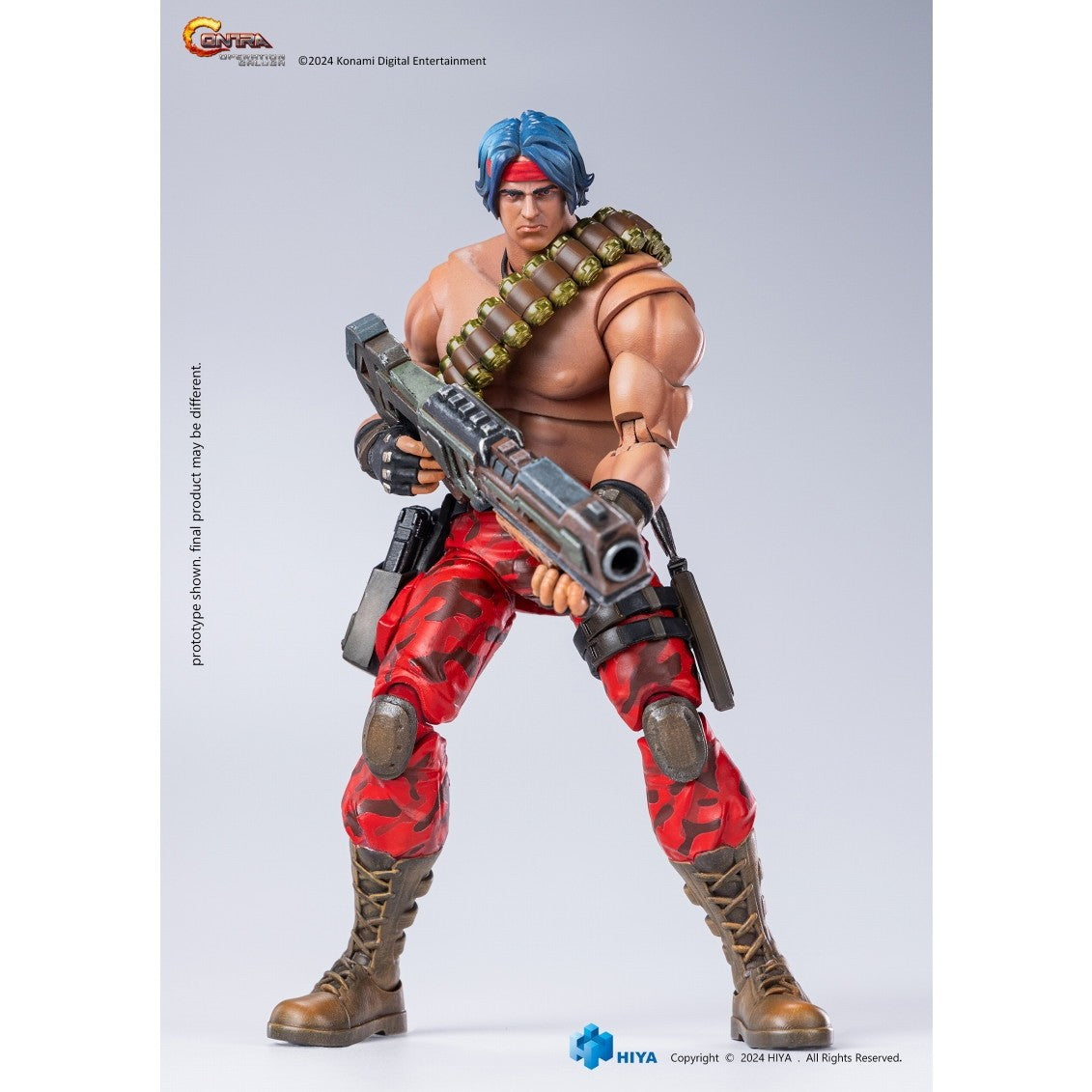 【新品】【お取り寄せ】[FIG] エクスクイジット ベーシック ランス・ビーン 魂斗羅 オペレーション ガルガ 1/12 完成品 アクションフィギュア(EBC0320) ハイヤトイズ(20250630)