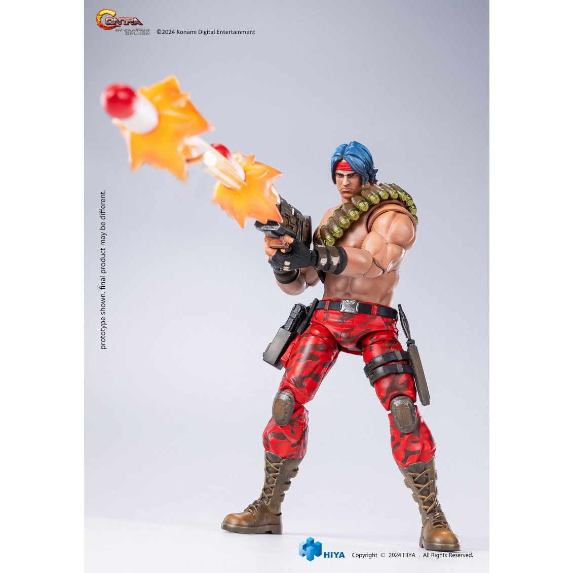 【新品即納】[FIG] エクスクイジット ベーシック ランス・ビーン 魂斗羅 オペレーション ガルガ 1/12 完成品 アクションフィギュア(EBC0320) ハイヤトイズ(20250630)