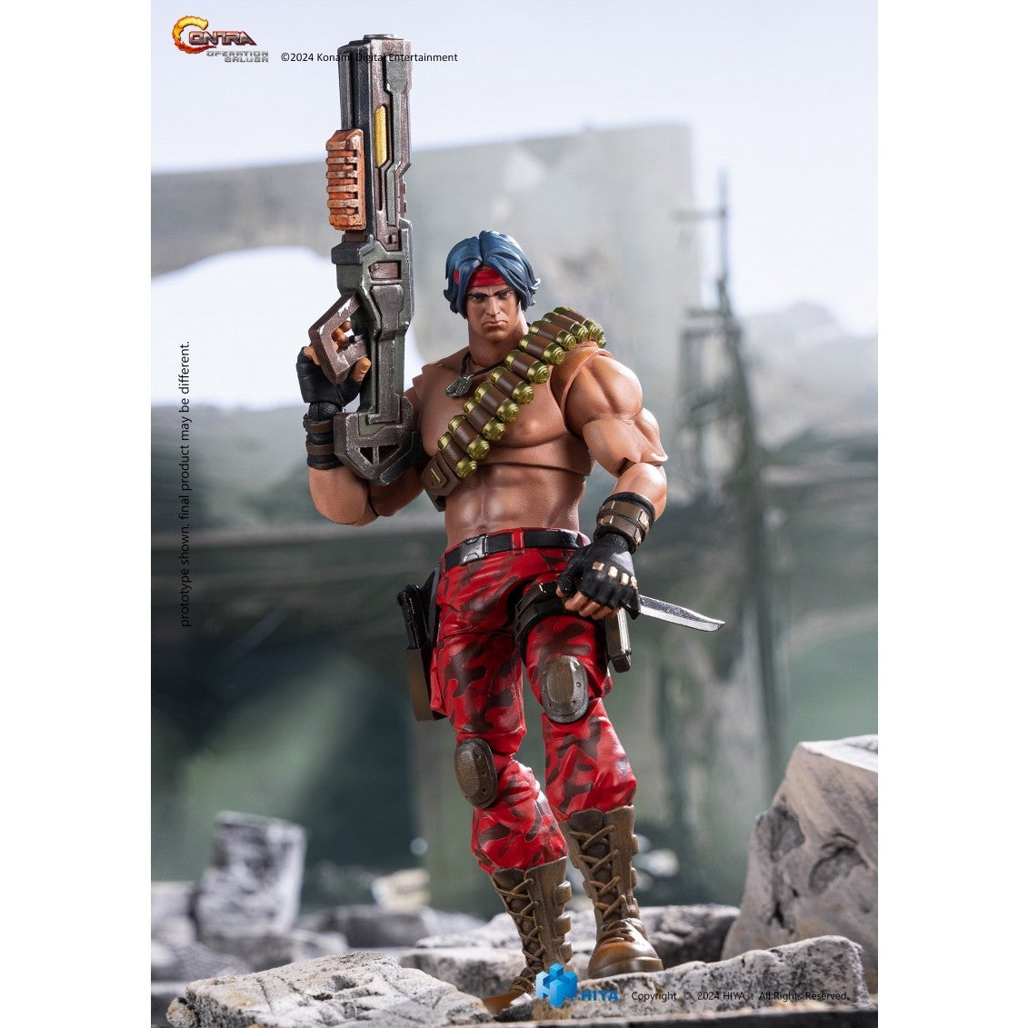【新品】【お取り寄せ】[FIG] エクスクイジット ベーシック ランス・ビーン 魂斗羅 オペレーション ガルガ 1/12 完成品 アクションフィギュア(EBC0320) ハイヤトイズ(20250630)