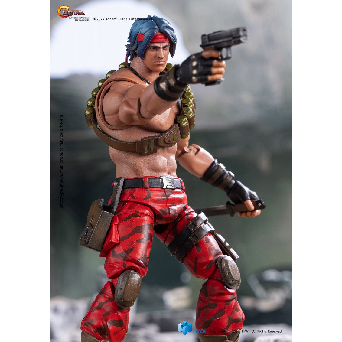 【新品即納】[FIG] エクスクイジット ベーシック ランス・ビーン 魂斗羅 オペレーション ガルガ 1/12 完成品 アクションフィギュア(EBC0320) ハイヤトイズ(20250630)