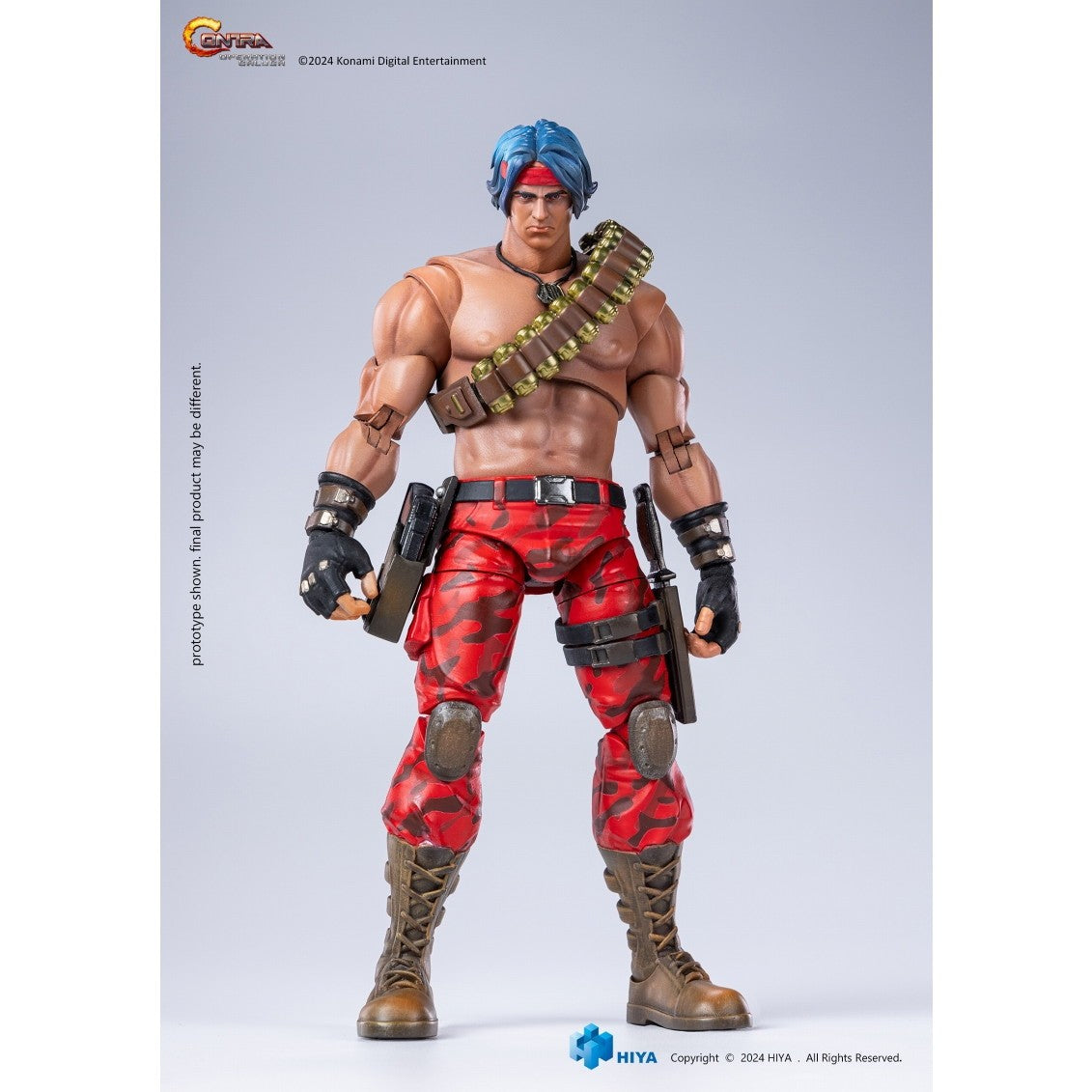 【新品】【お取り寄せ】[FIG] エクスクイジット ベーシック ランス・ビーン 魂斗羅 オペレーション ガルガ 1/12 完成品 アクションフィギュア(EBC0320) ハイヤトイズ(20250630)