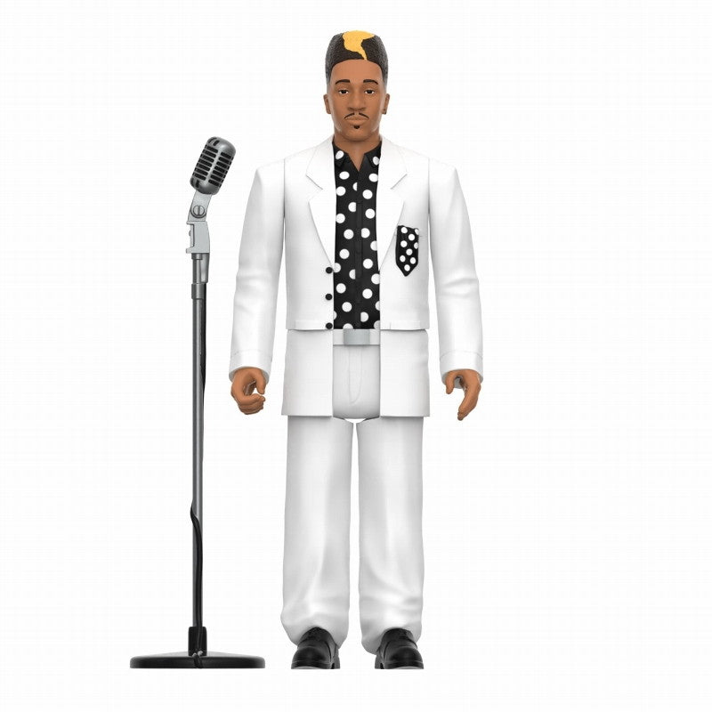 【新品即納】[FIG] リ・アクション KWAME クワメ wave2: ホワイト&ブラック ポルカドット ver. 完成品 可動フィギュア スーパー7(20241130)
