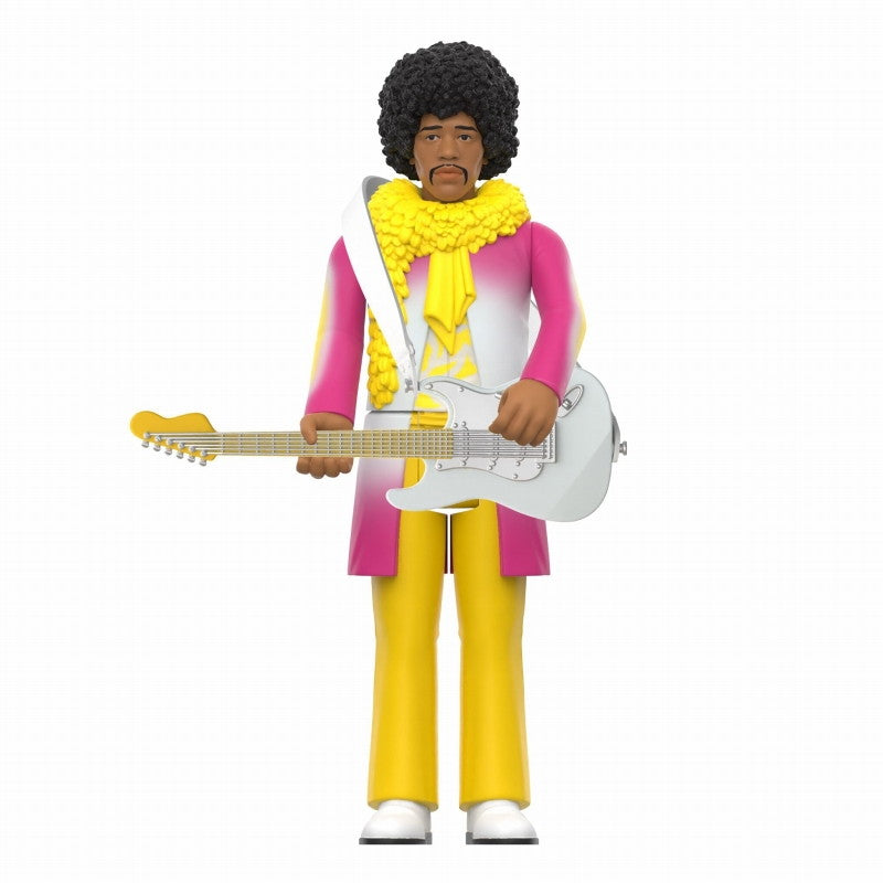 【新品即納】[FIG] リ・アクション JIMI HENDRIX ジミ・ヘンドリックス リバース・アルバムカラーver. 完成品 可動フィギュア スーパー7(20241231)
