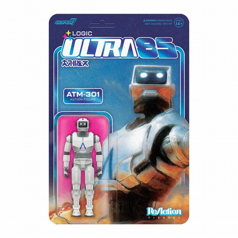 【新品即納】[FIG] リ・アクション LOGIC ロジック: ATM-301 ULTRA 85 完成品 可動フィギュア スーパー7(20250331)