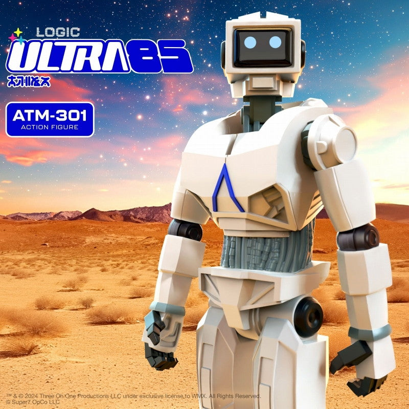 【新品即納】[FIG] リ・アクション LOGIC ロジック: ATM-301 ULTRA 85 完成品 可動フィギュア スーパー7(20250331)