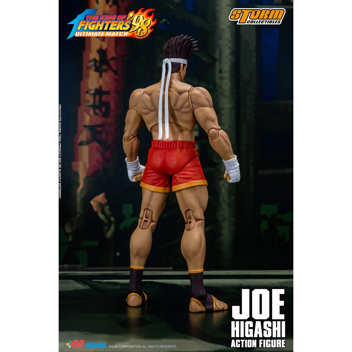 【新品即納】[FIG] ジョー・ヒガシ THE KING OF FIGHTERS '98 ULTIMATE MATCH(ザ・キング・オブ・ファイターズ98 アルティメットマッチ) 完成品 アクションフィギュア(SKKF15) ストームコレクティブルズ(20250425)