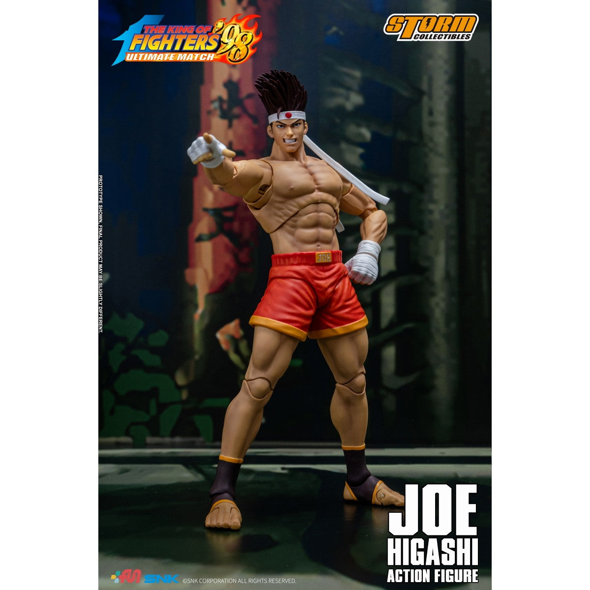 【新品即納】[FIG] ジョー・ヒガシ THE KING OF FIGHTERS '98 ULTIMATE MATCH(ザ・キング・オブ・ファイターズ98 アルティメットマッチ) 完成品 アクションフィギュア(SKKF15) ストームコレクティブルズ(20250425)