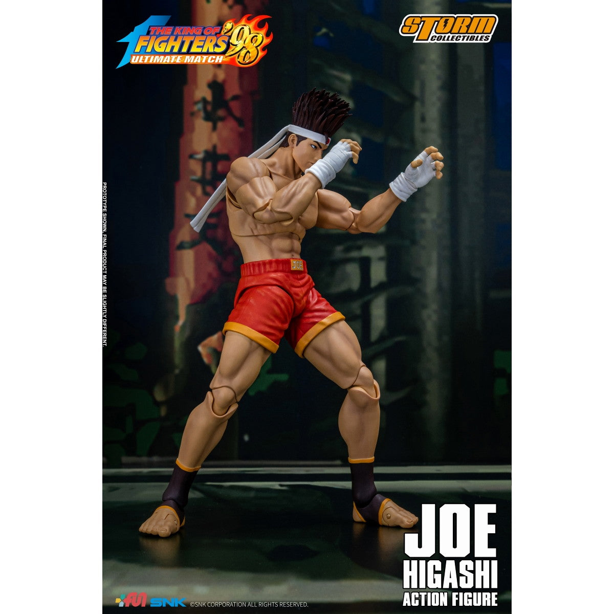 【新品即納】[FIG] ジョー・ヒガシ THE KING OF FIGHTERS '98 ULTIMATE MATCH(ザ・キング・オブ・ファイターズ98 アルティメットマッチ) 完成品 アクションフィギュア(SKKF15) ストームコレクティブルズ(20250425)