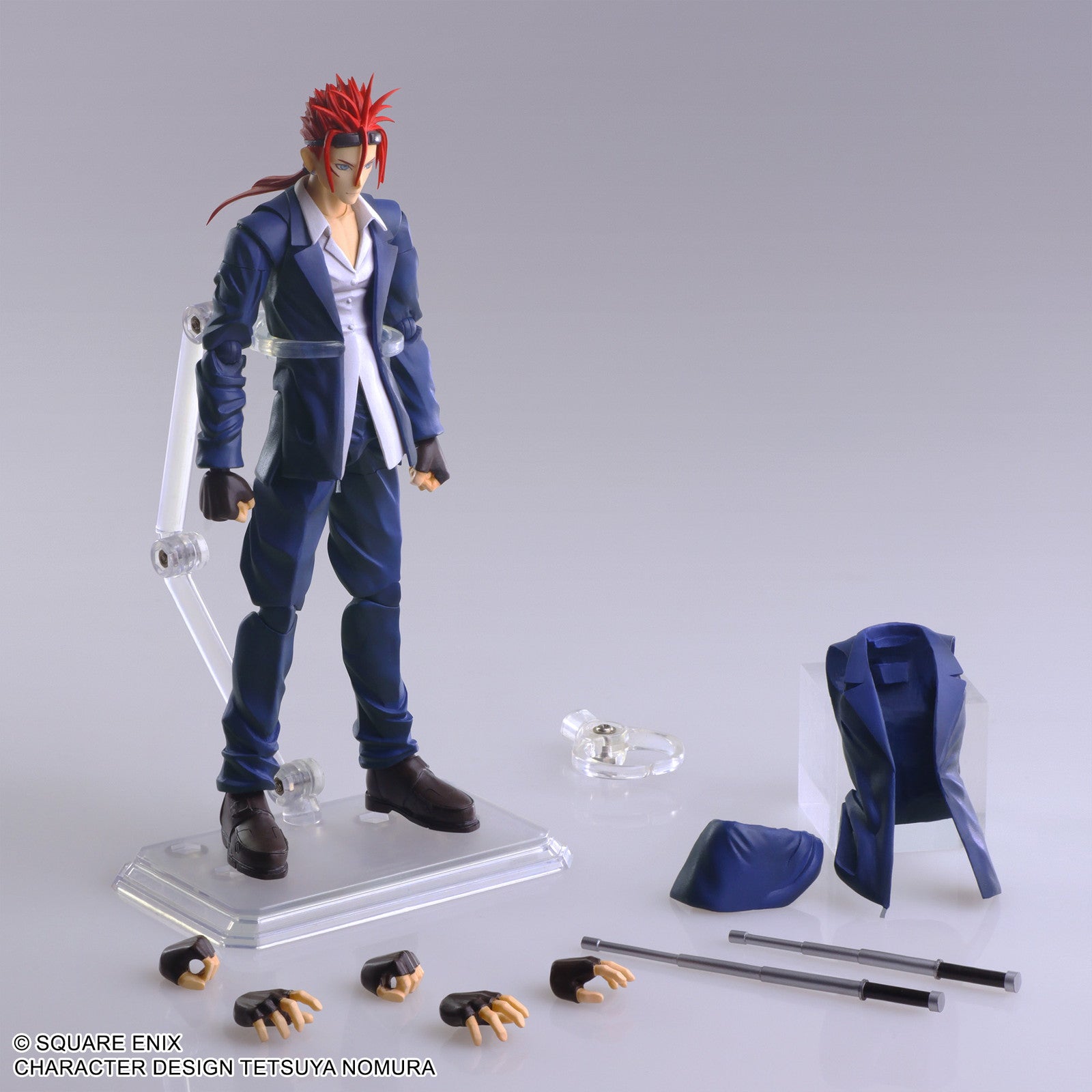 【予約安心出荷】[FIG] BRING ARTS(ブリングアーツ) レノ FINAL FANTASY VII(ファイナルファンタジー7) 完成品 可動フィギュア スクウェア・エニックス(2025年7月)