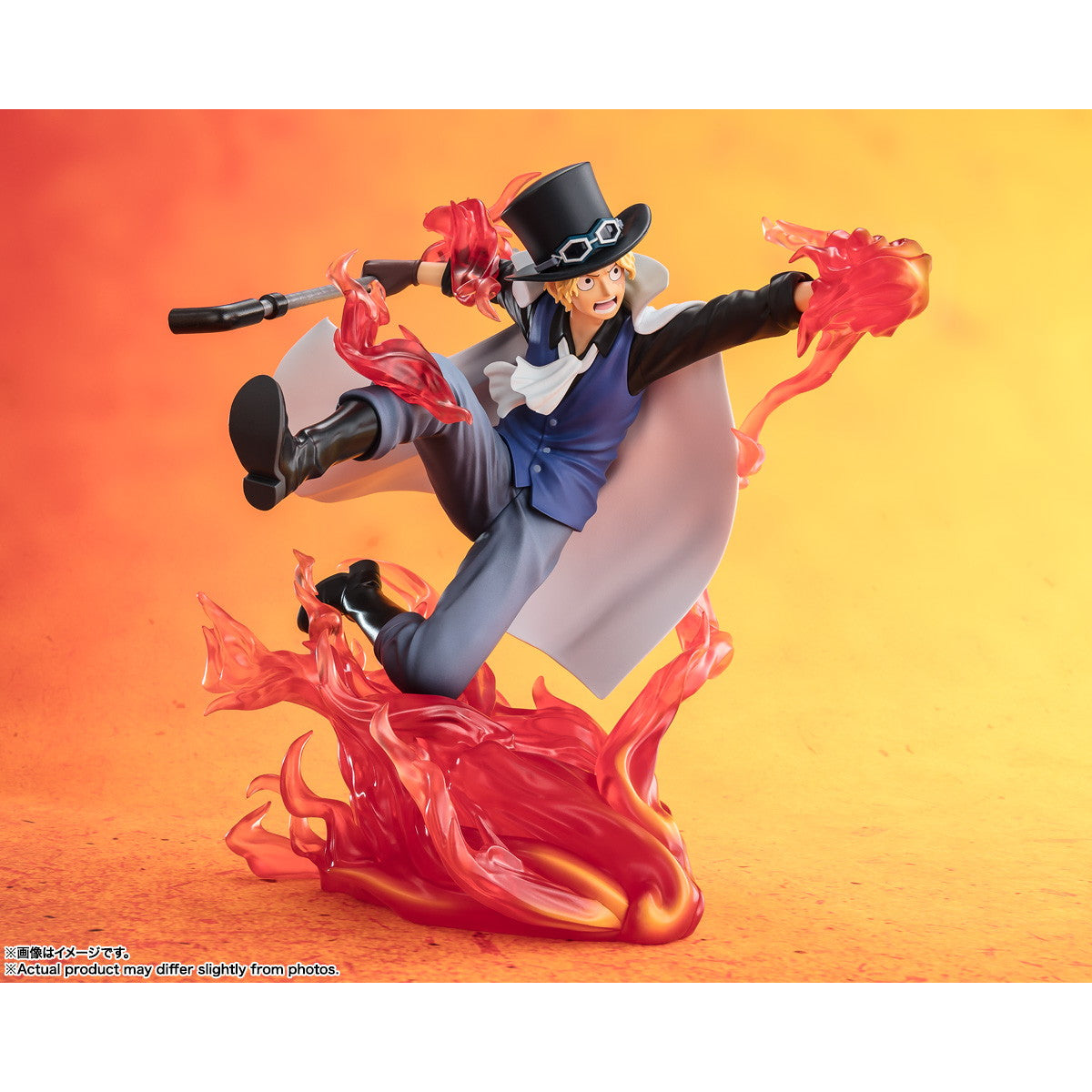 【新品即納】[FIG] フィギュアーツZERO [超激戦]サボ -火拳 王手飛車- ONE PIECE(ワンピース) 完成品 フィギュア バンダイスピリッツ(20250215)