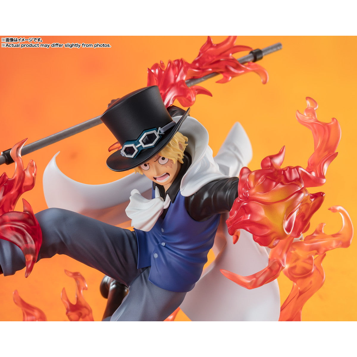 【中古即納】[FIG] フィギュアーツZERO [超激戦]サボ -火拳 王手飛車- ONE PIECE(ワンピース) 完成品 フィギュア バンダイスピリッツ(20250215)