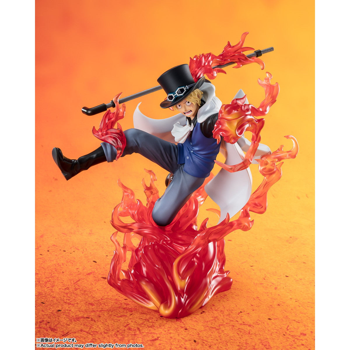 【中古即納】[FIG] フィギュアーツZERO [超激戦]サボ -火拳 王手飛車- ONE PIECE(ワンピース) 完成品 フィギュア バンダイスピリッツ(20250215)