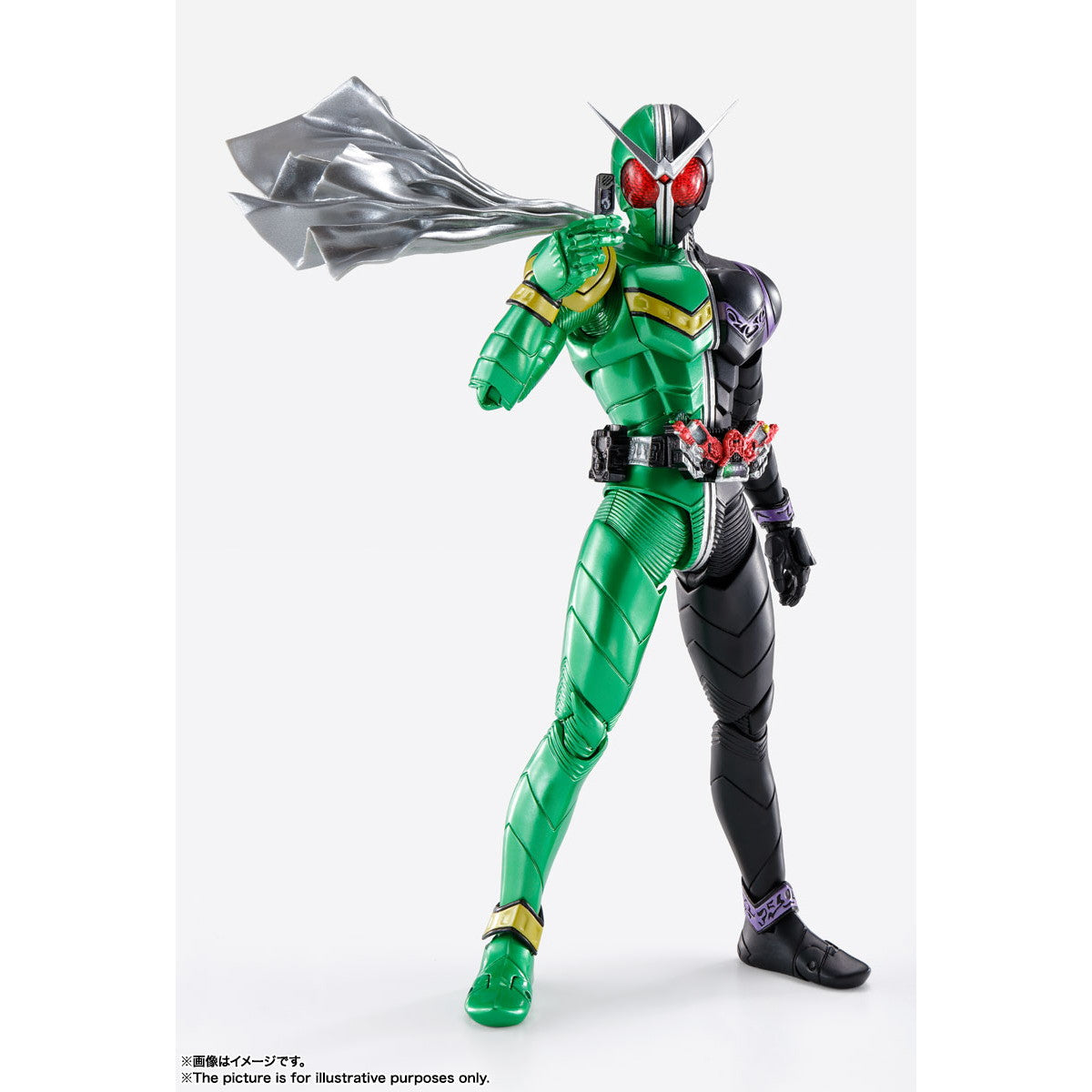 【予約安心出荷】[FIG](再販)S.H.Figuarts(フィギュアーツ) 真骨彫製法 仮面ライダーW(ダブル) サイクロンジョーカー 風都探偵アニメ化記念 完成品 可動フィギュア バンダイスピリッツ(2025年4月)