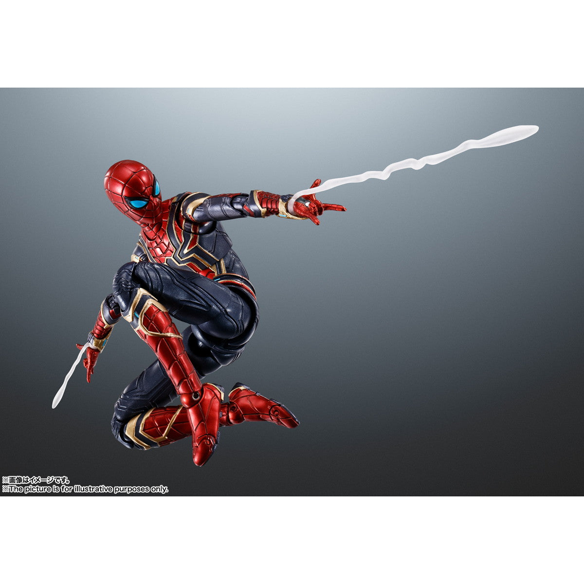 【中古即納】[FIG] (再販) S.H.Figuarts(フィギュアーツ) アイアン・スパイダー(スパイダーマン:ノー・ウェイ・ホーム) 完成品 可動フィギュア バンダイスピリッツ(20250426)