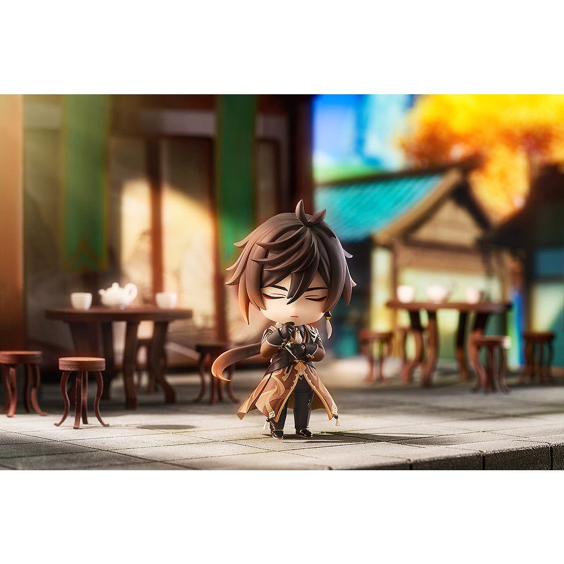 新品即納】[FIG]ねんどろいど 2582 鍾離(しょうり) 原神 完成品