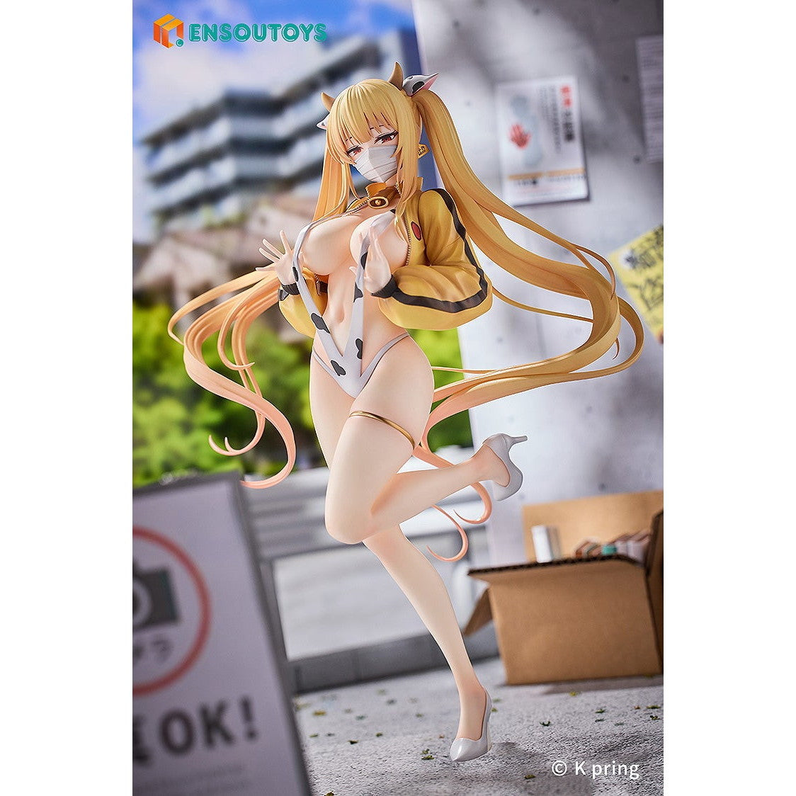 【新品即納】[FIG] サユリ 乳牛Ver. 1/7 完成品 フィギュア ENSOUTOYS(エンソウトイズ)(20250830)