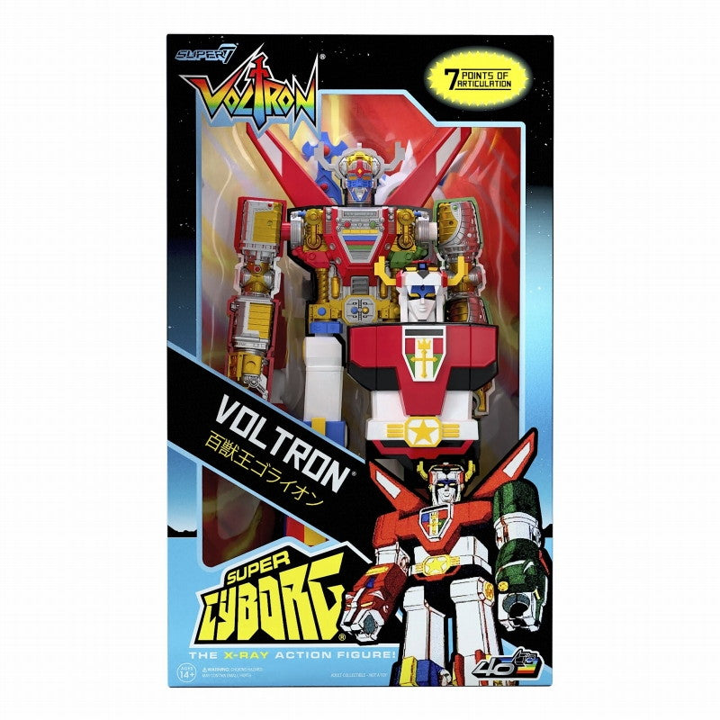 【新品即納】[FIG] スーパーサイボーグ ボルトロン(フルカラー ver.) 完成品 可動フィギュア スーパー7(20250131)