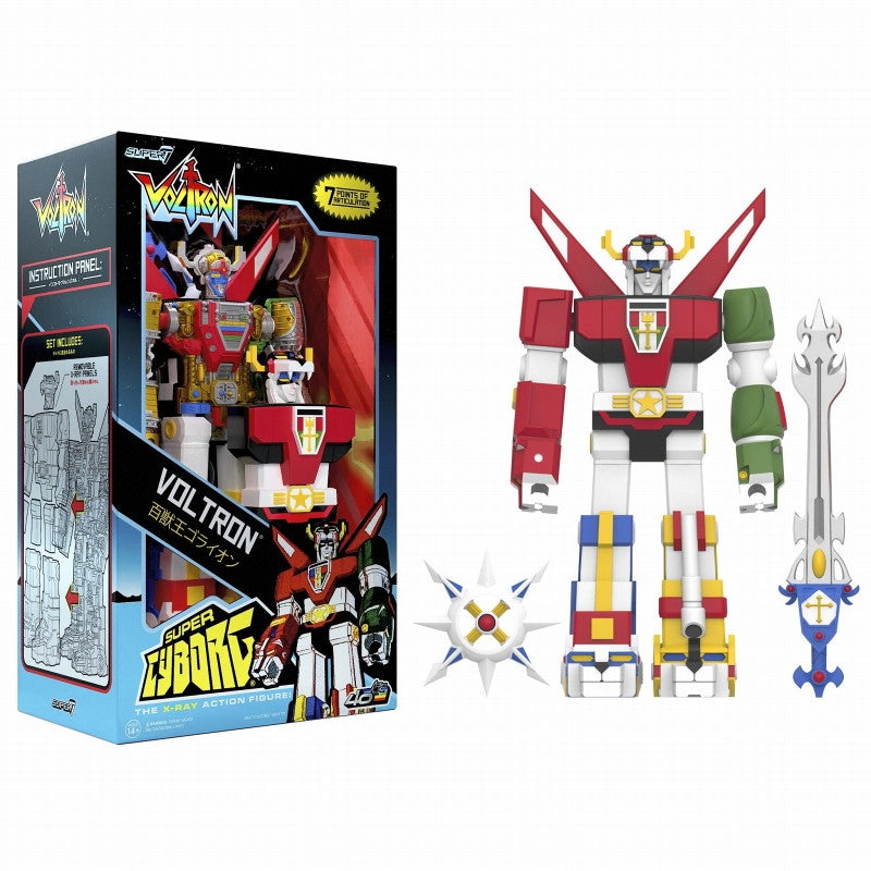 【新品即納】[FIG] スーパーサイボーグ ボルトロン(フルカラー ver.) 完成品 可動フィギュア スーパー7(20250131)