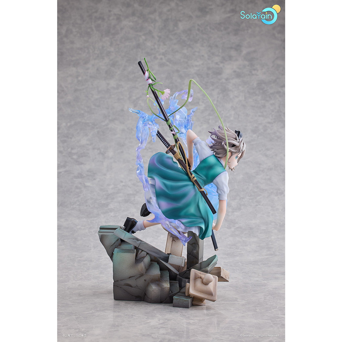 【中古即納】[FIG] カード付属 魂魄妖夢(こんぱくようむ) 半分幻の庭師 Ver. 東方Project 1/7 完成品 フィギュア Solarain(ソラレーン)(20251021)