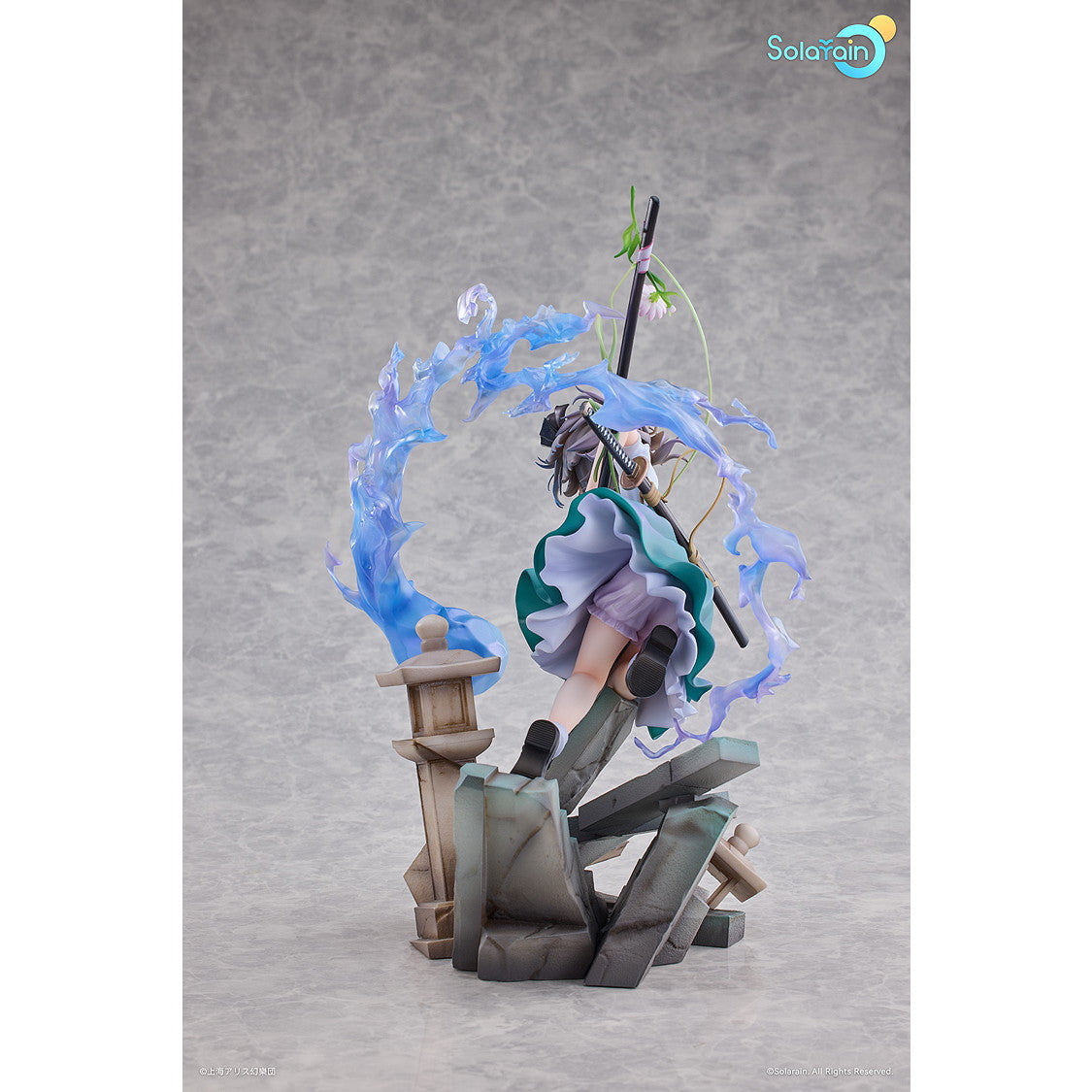 【中古即納】[FIG] カード付属 魂魄妖夢(こんぱくようむ) 半分幻の庭師 Ver. 東方Project 1/7 完成品 フィギュア Solarain(ソラレーン)(20251021)