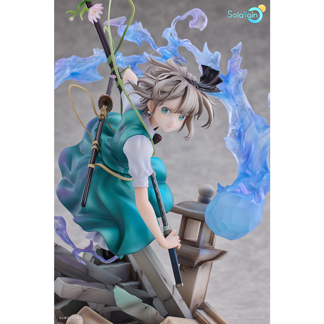 【中古即納】[FIG] カード付属 魂魄妖夢(こんぱくようむ) 半分幻の庭師 Ver. 東方Project 1/7 完成品 フィギュア Solarain(ソラレーン)(20251021)