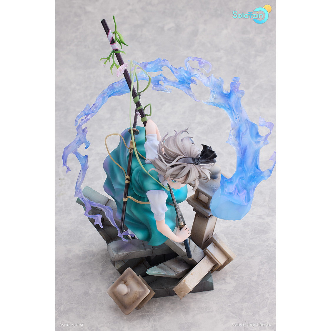 【中古即納】[FIG] カード付属 魂魄妖夢(こんぱくようむ) 半分幻の庭師 Ver. 東方Project 1/7 完成品 フィギュア Solarain(ソラレーン)(20251021)
