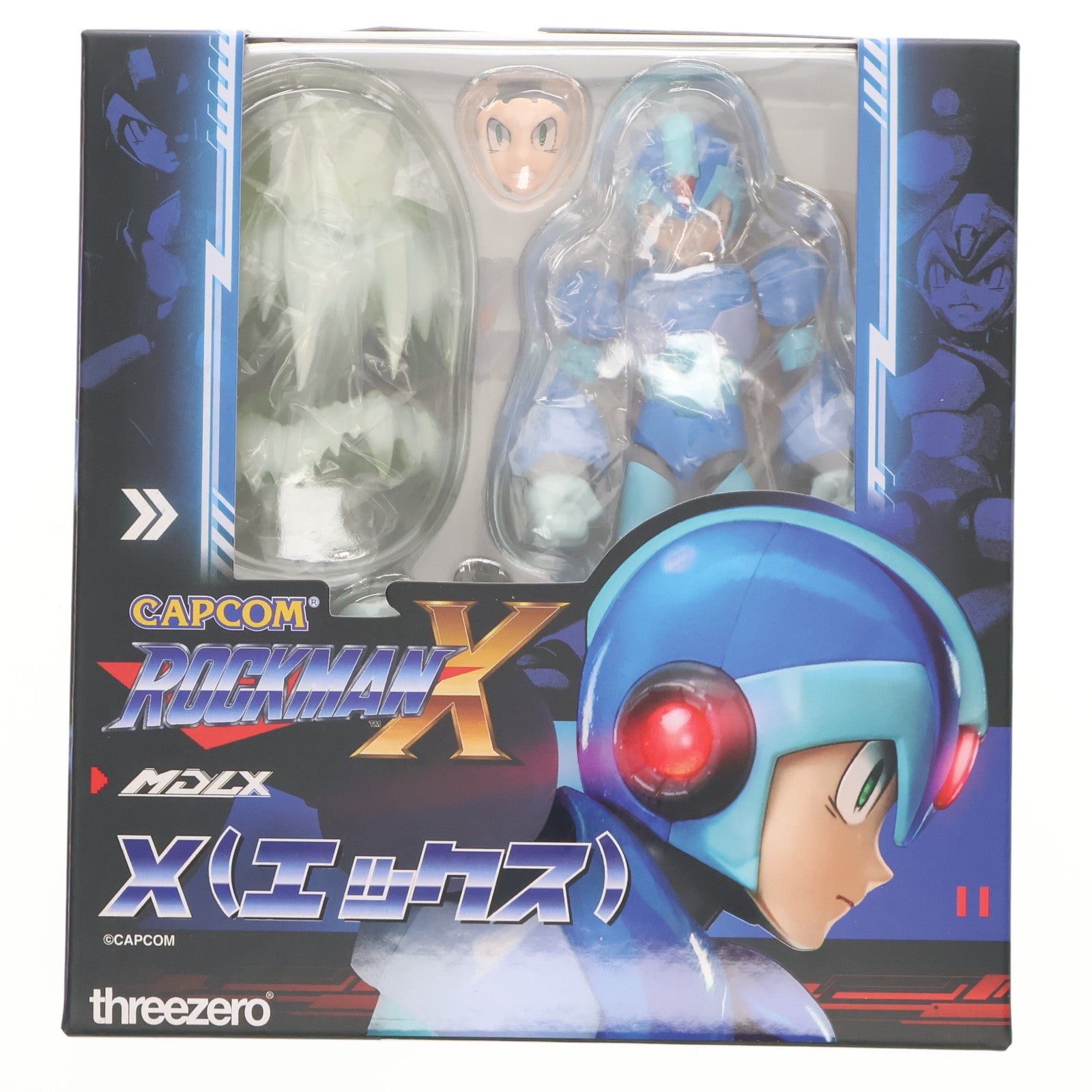 【新品即納】[FIG] MDLX エックス ロックマンX 完成品 可動フィギュア threezero(スリーゼロ)(20250731)