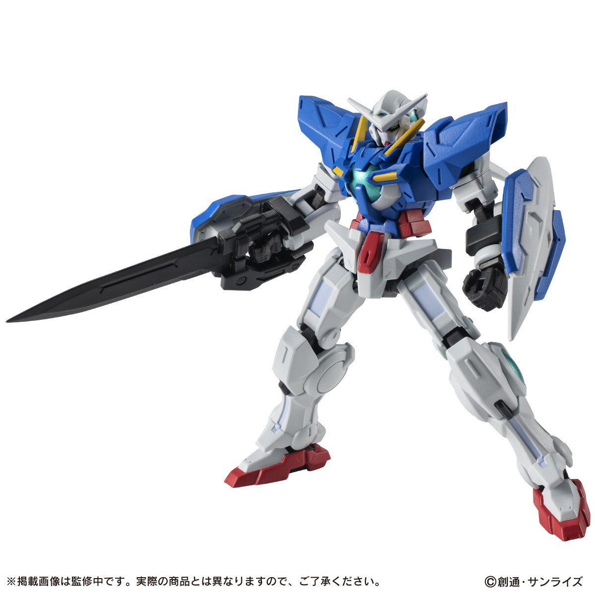【新品即納】[FIG] (BOX)機動戦士ガンダム CAPSULE ACTION ガンダムエクシア 機動戦士ガンダム00(ダブルオー) 可動フィギュア(4個) バンダイ(20250215)