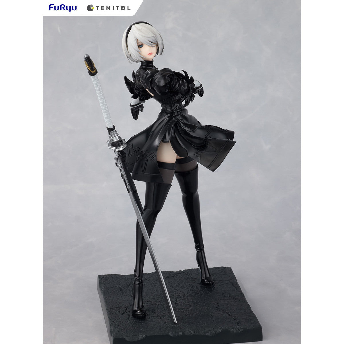 【新品即納】[FIG] TENITOL 2B(ヨルハ二号B型) NieR:Automata(ニーア オートマタ) Ver1.1a 完成品 フィギュア(AMU-TNL0101) フリュー(20250411)
